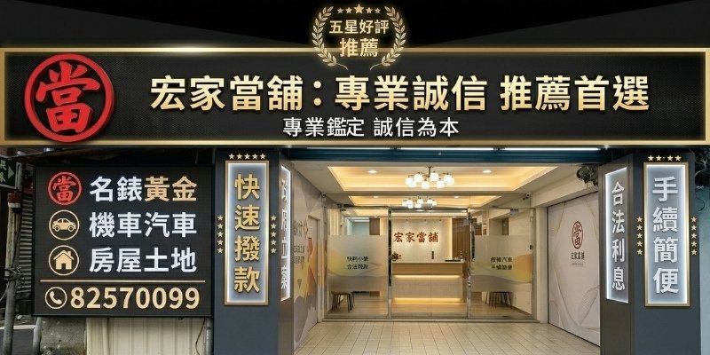 當舖推薦看這篇！5大篩選標準、熱門服務、常見疑問一次解答