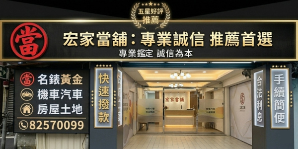 當舖推薦看這篇！5大篩選標準、熱門服務、常見疑問一次解答-1